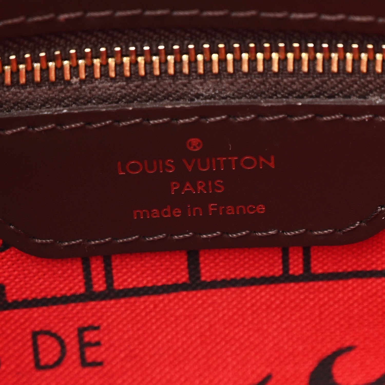 Louis Vuitton Damier Ebene Neverfull PM 6 of 9