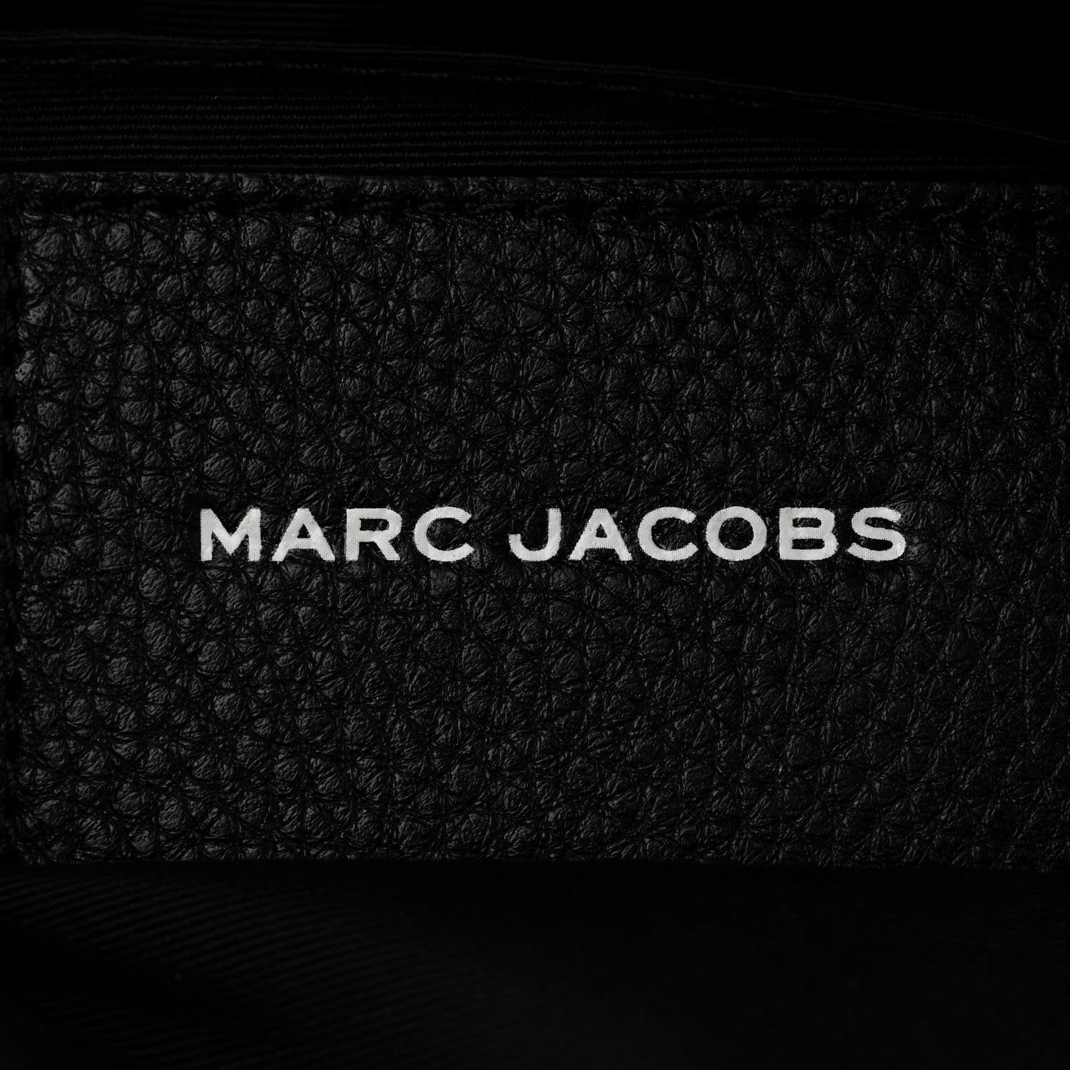 Marc Jacobs Calfskin Soft Box 23 Shoulder Bag Black White 7 of 11
