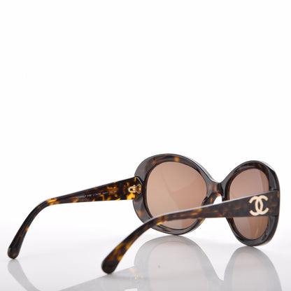 Chanel Quilted CC Sunglasses 5188 Tortoise 4 of 10