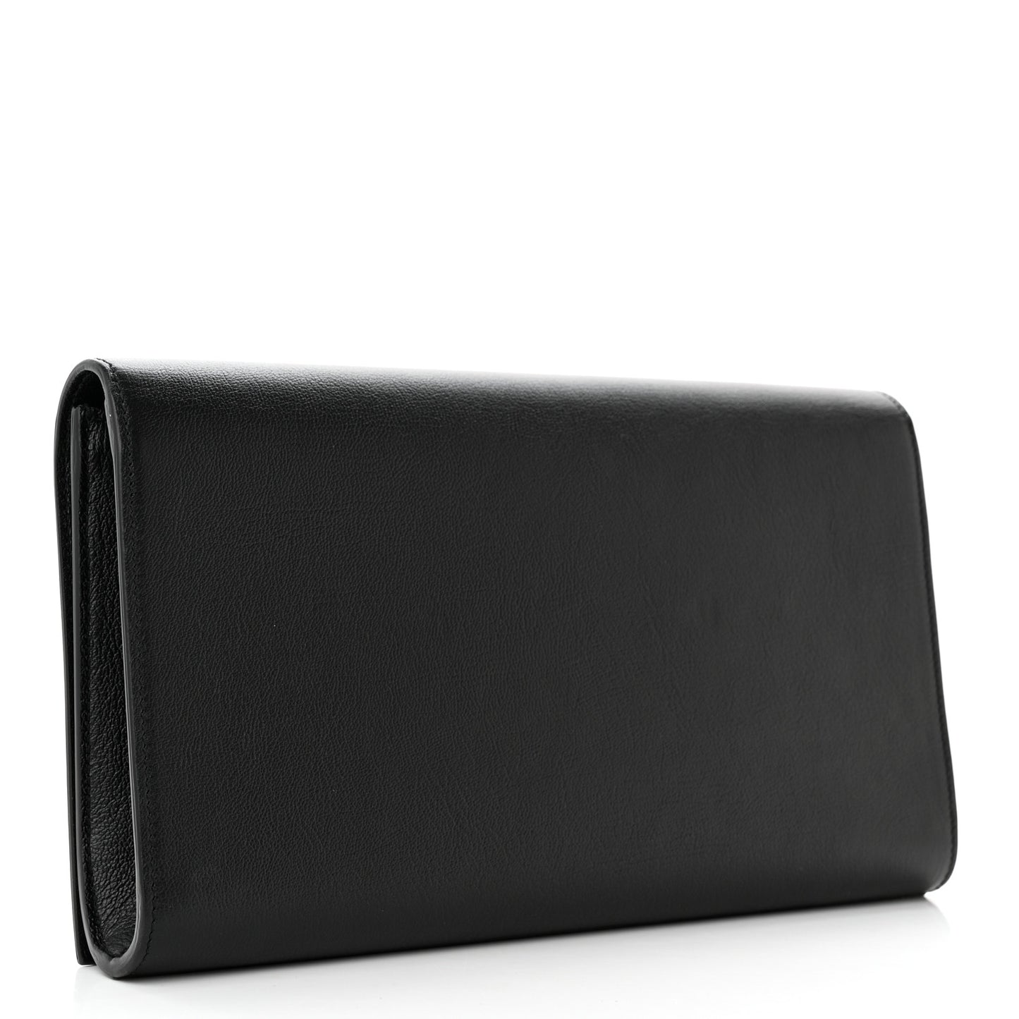 Calfskin Monogram Large Belle De Jour Clutch Black