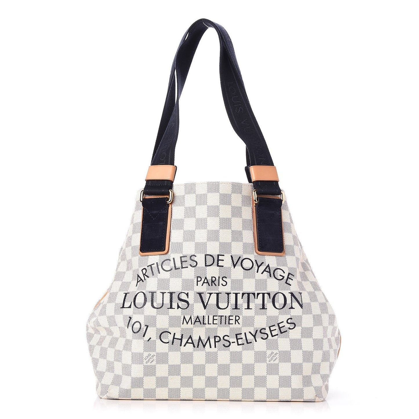 Damier Azur Beach Cabas PM