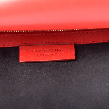 Givenchy Textured Calfskin Mini Pandora Box Crossbody Bag Red 6 of 7