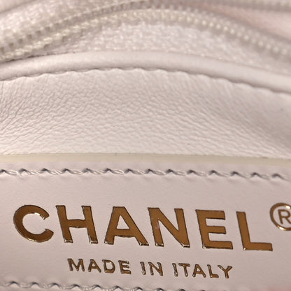 Chanel Caviar Quilted Extra Mini Coco Handle Flap White 6 of 13