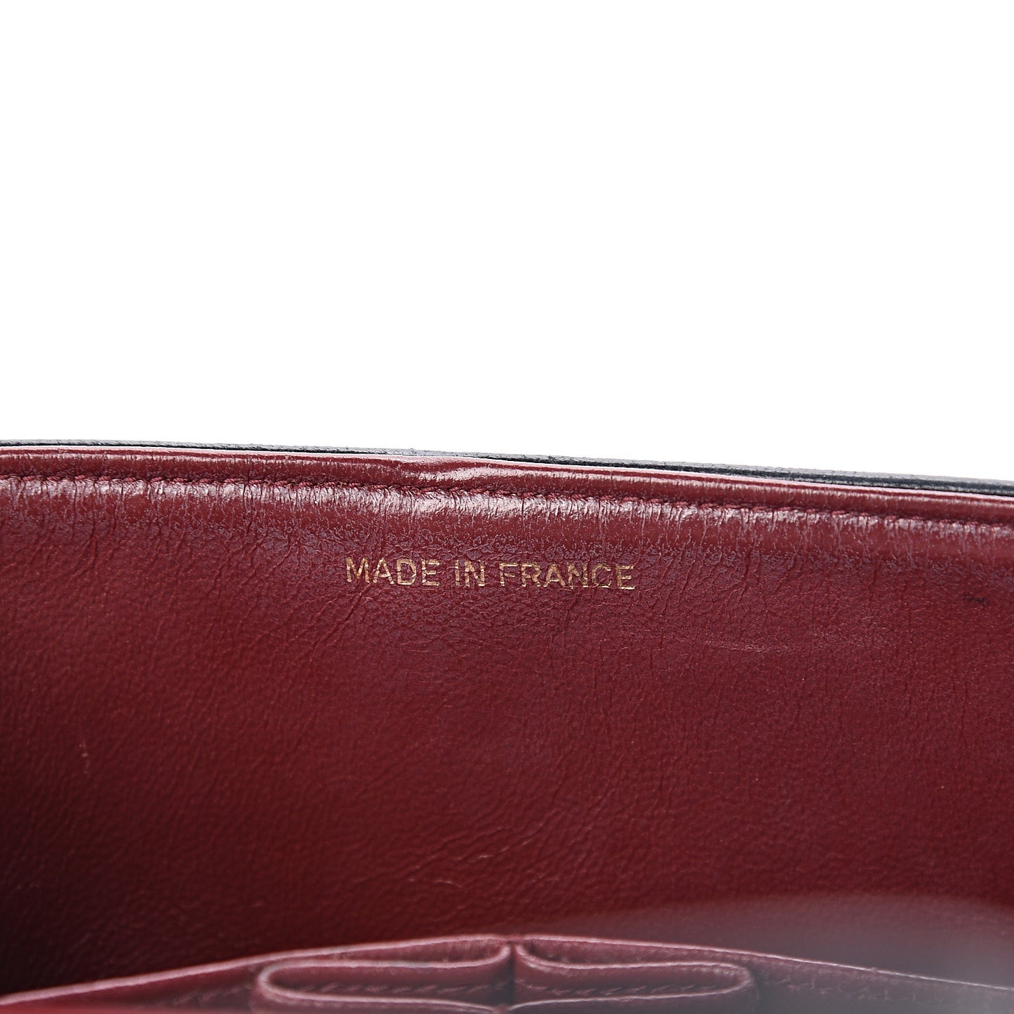 Lambskin Quilted Small Double Flap Black
