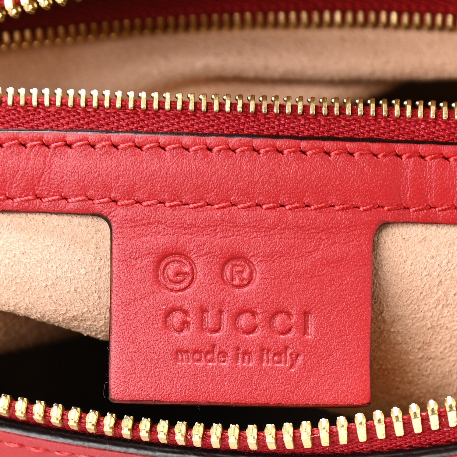 Gucci GG Supreme Monogram Blooms Small Boston Beige Blue Navy Hibiscus Red 5 of 9