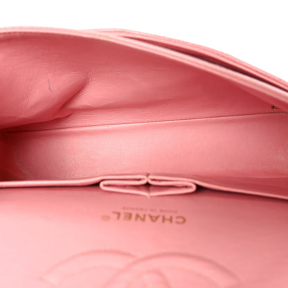 Chanel Caviar Quilted Medium Double Flap Pink 4 of 9