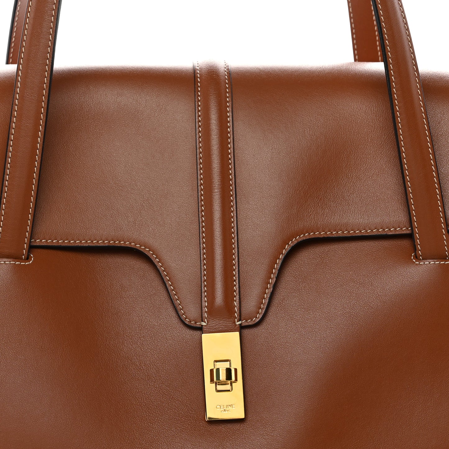 Calfskin Large Soft 16 Bag Tan