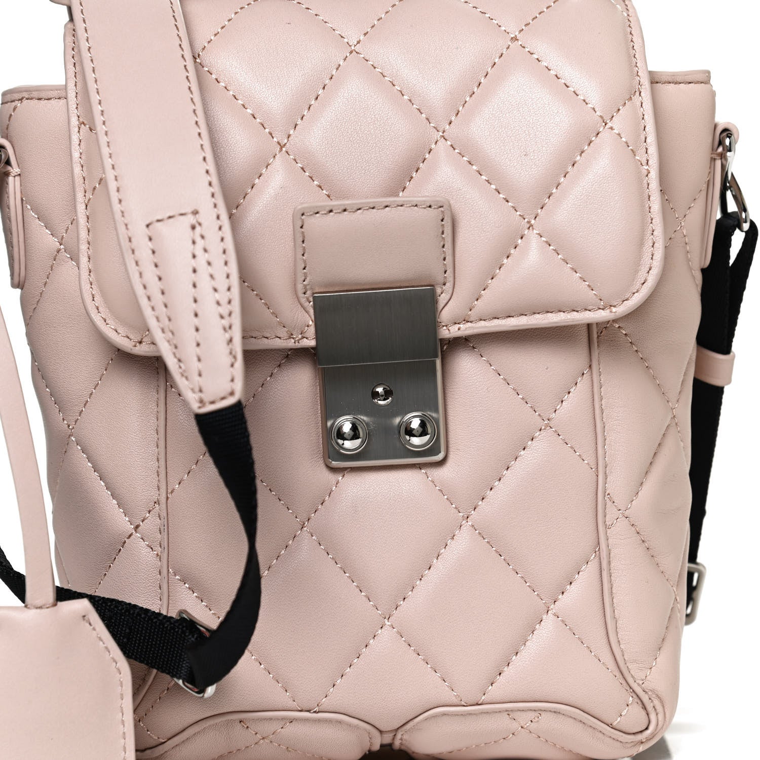3.1 Phillip Lim Calfskin Quilted Pashli Camera Shoulder Bag Blush 9 of 12
