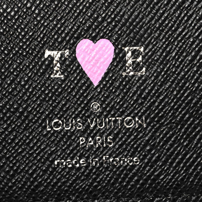 Louis Vuitton Epi Twist Compact Wallet Black 7 of 9