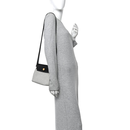 Hermes Military Toile Vache Hunter Herbag Zip Retourne 20 Ecru Black 2 of 11
