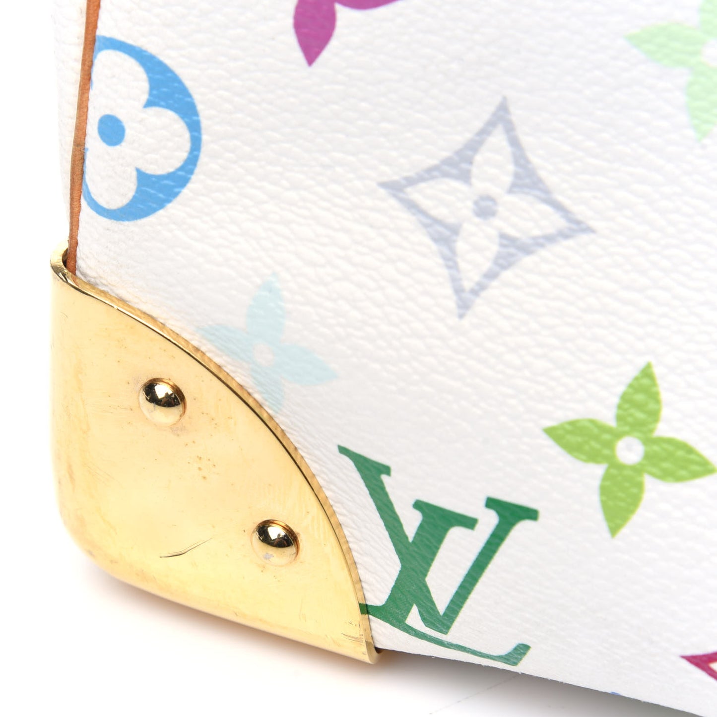 Monogram Multicolor Speedy 30 White