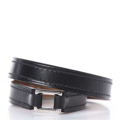 Hermes Box Rivale Double Tour Bracele T1 Black 2 of 3