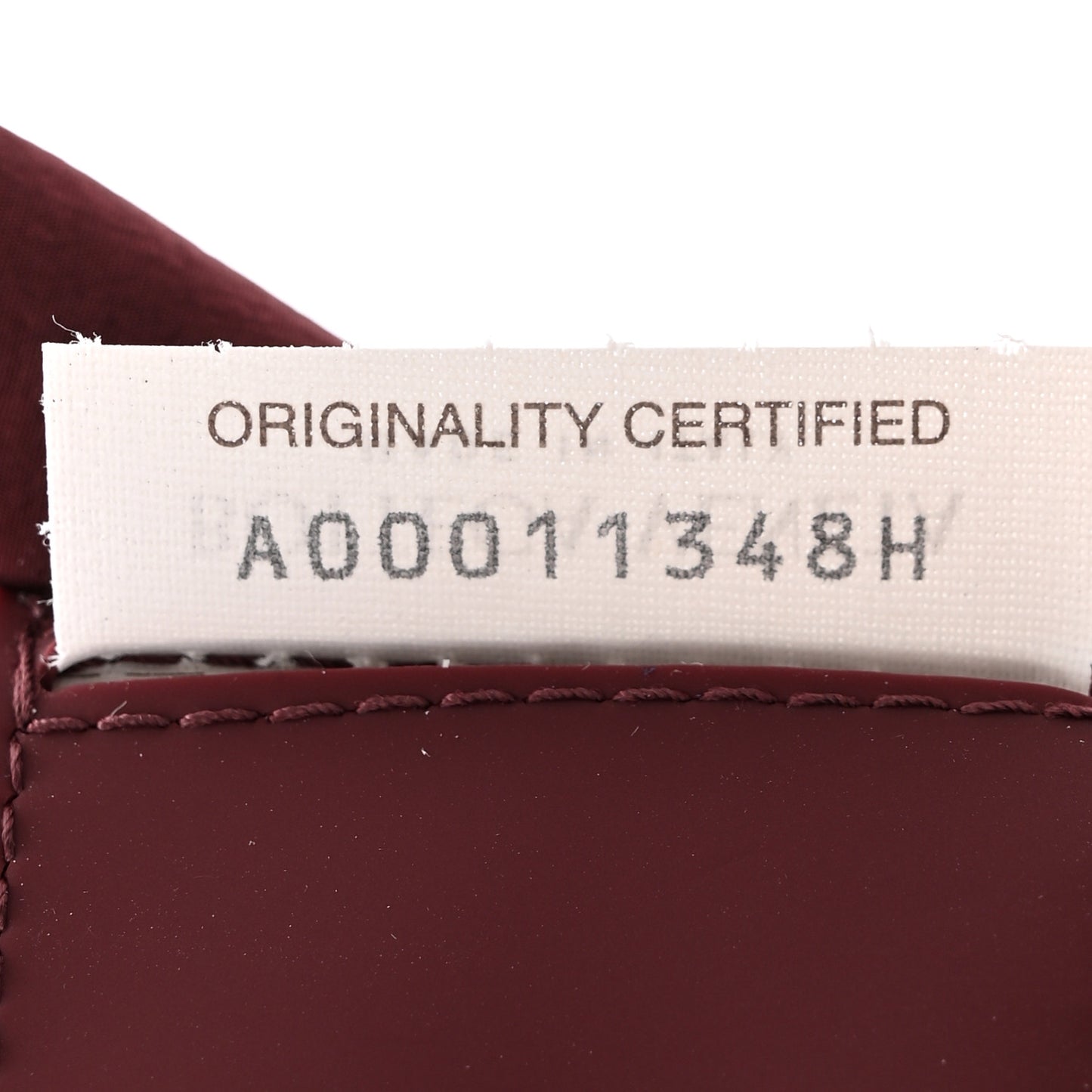 Paper Calfskin Intrecciato Cassette Belt Bag Bordeaux