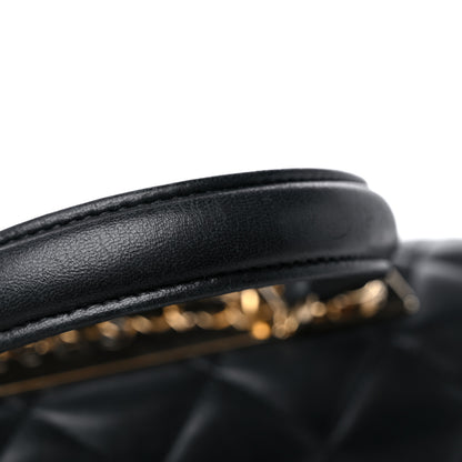 Chanel Lambskin Quilted Medium Trendy CC Flap Dual Handle Bag Black 18 of 22