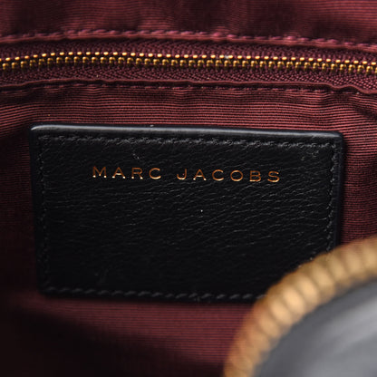 Marc Jacobs Calfskin Recruit Bauletto Satchel Tote Bag Black 7 of 13