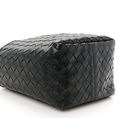 Bottega Veneta Nappa Intrecciato Small Flip Flap Tote Black 9 of 10