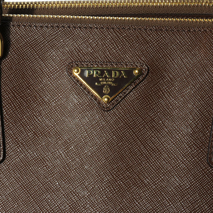 Prada Saffiano Lux Large Tote Cacao 5 of 8