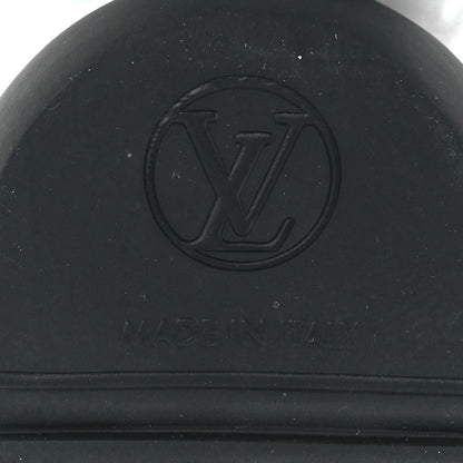 Louis Vuitton Patent Monogram LV Bahia Brazil Sandal 39 Black 6 of 7