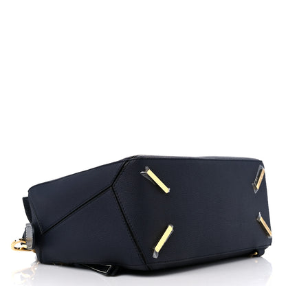 Loewe Calfskin Medium Puzzle Bag Midnight Blue 4 of 8