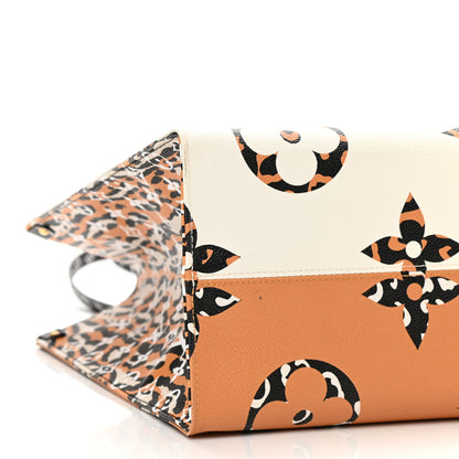 Louis Vuitton Monogram Giant Jungle Onthego GM Ivory 8 of 12