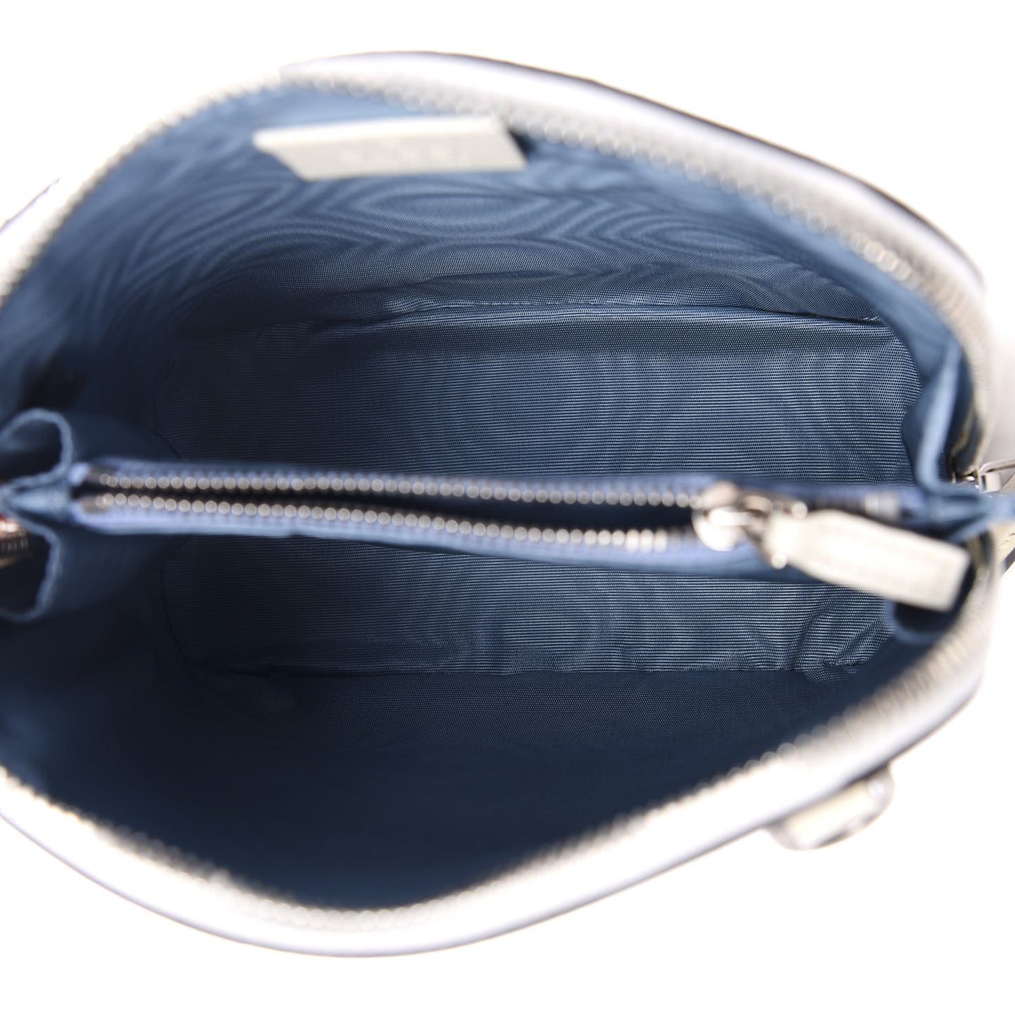 X SEGA Calfskin GUCCY Stars Mini Dome Shoulder Bag Mystic White Gold