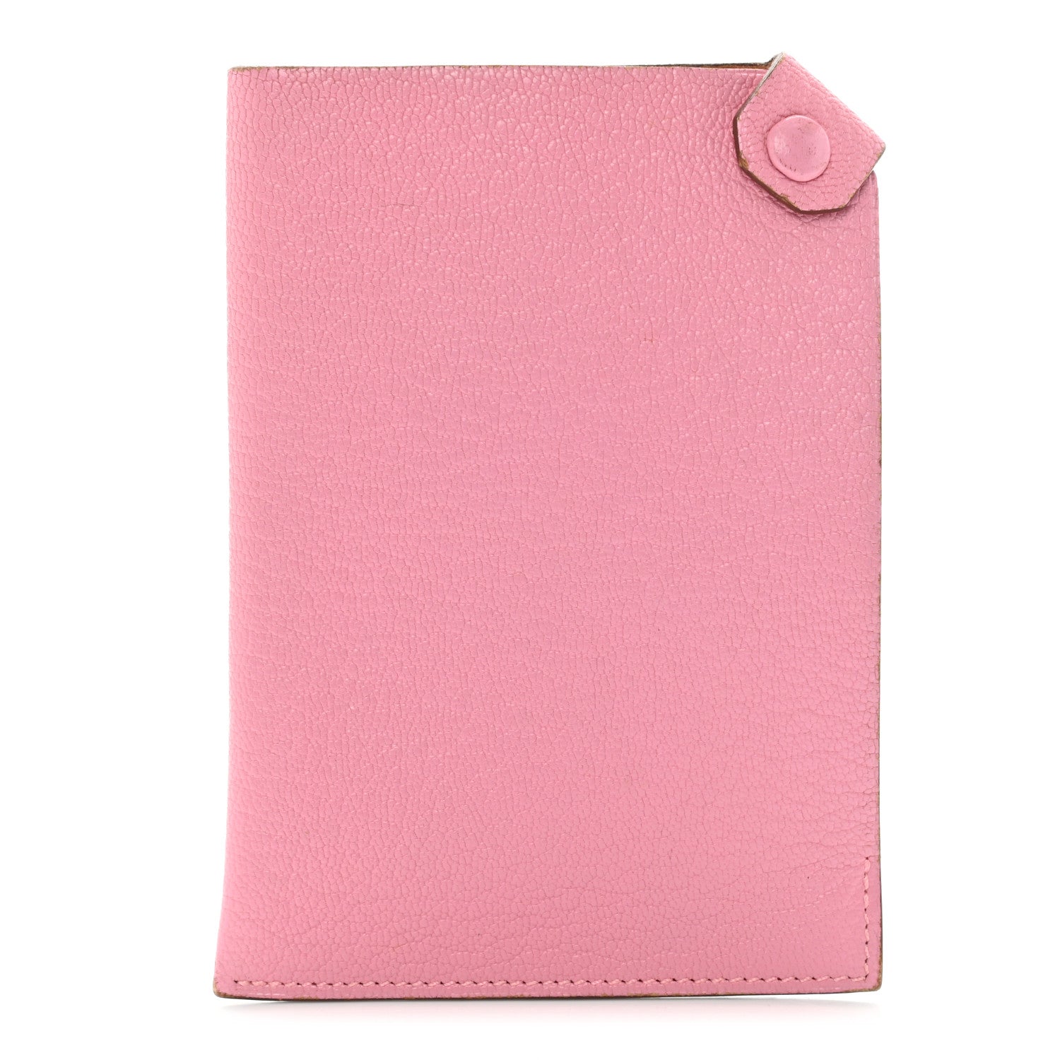 Hermes Chevre Mysore Tarmac PM Passport Holder Rose Confetti 1 of 10