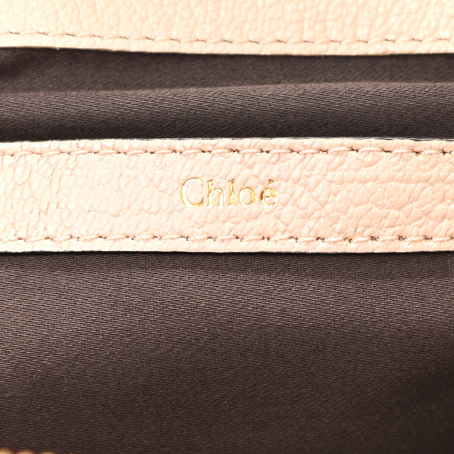 Calfskin Mini Bridget Satchel Beige
