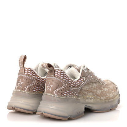 Christian Dior Technical Fabric Rubber Oblique Dior Vibe Sneakers 37 White Nude 5 of 11