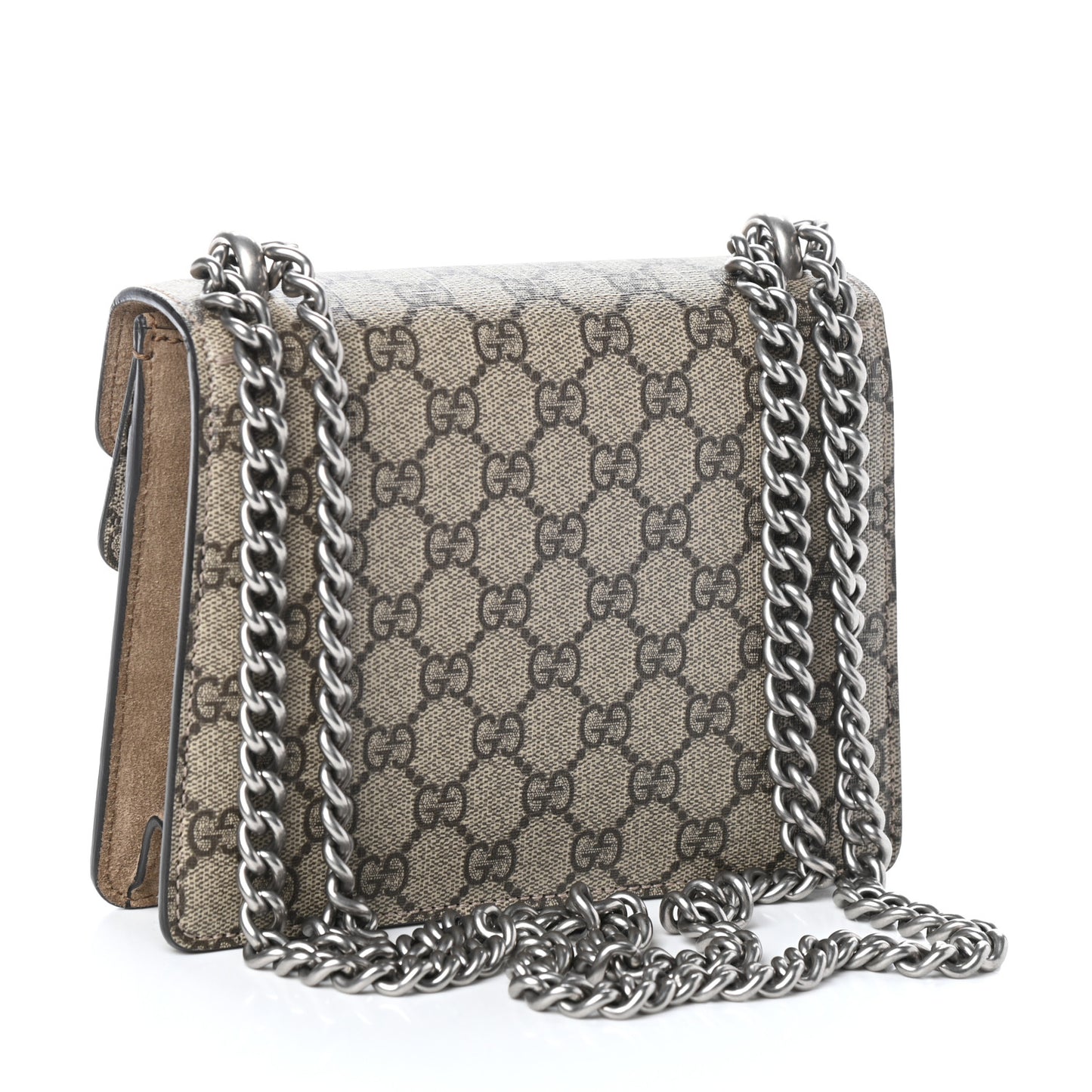 GG Supreme Monogram Mini Dionysus Shoulder Bag Taupe