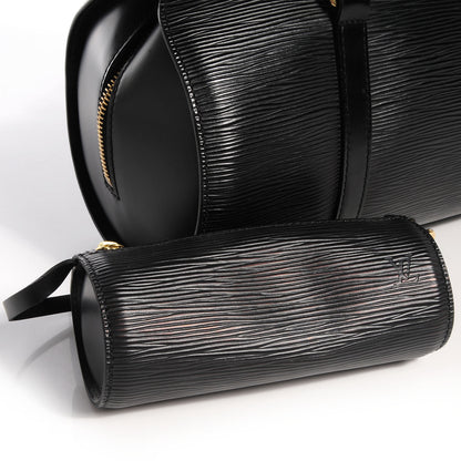 Louis Vuitton Epi Soufflot Black 4 of 8