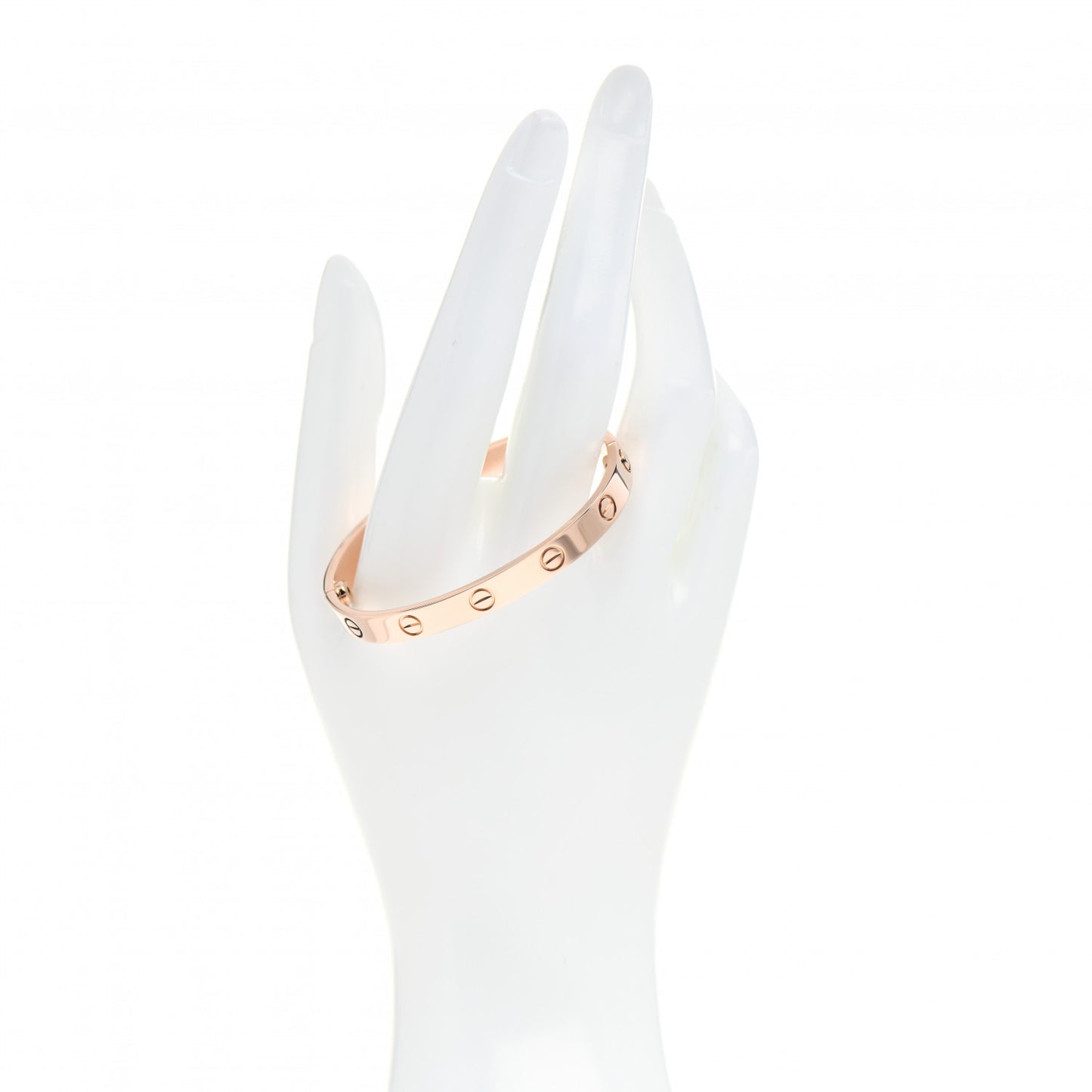 18K Pink Gold LOVE Bracelet 16