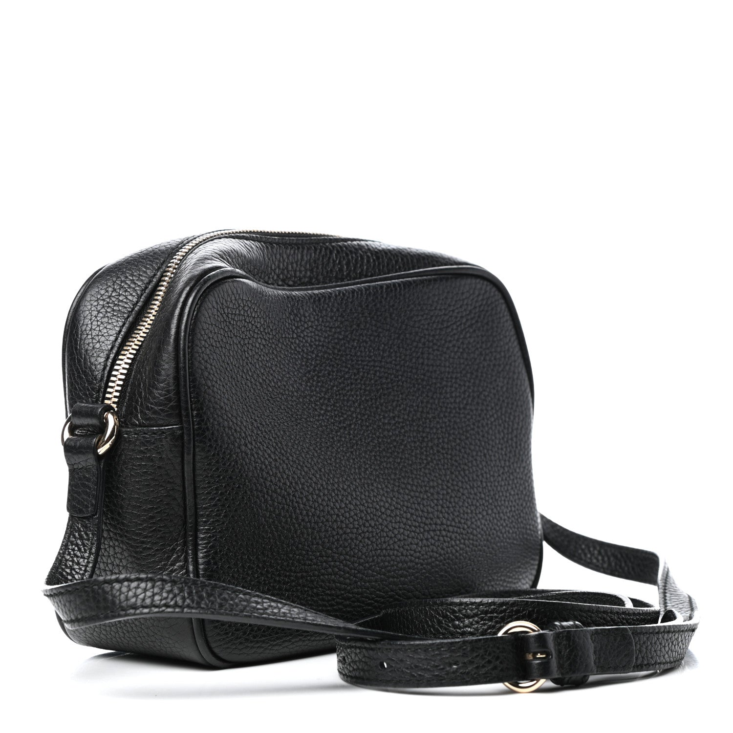 Gucci Pebbled Calfskin Small Soho Disco Bag Black 3 of 9