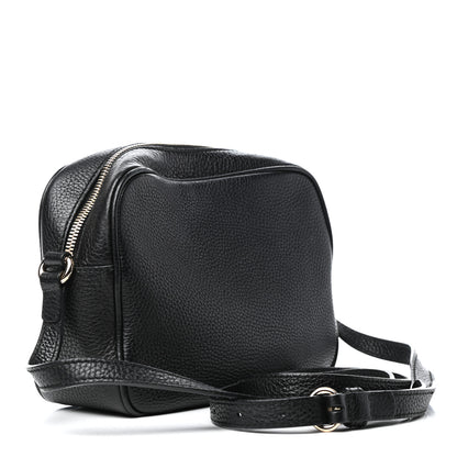 Gucci Pebbled Calfskin Small Soho Disco Bag Black 3 of 9