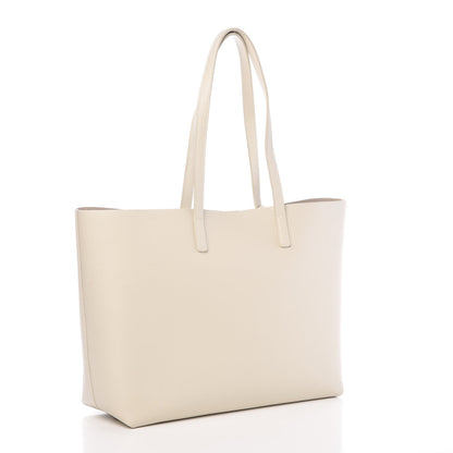 Saint Laurent Calfskin Large Shopping Tote Crema Soft 4 of 10