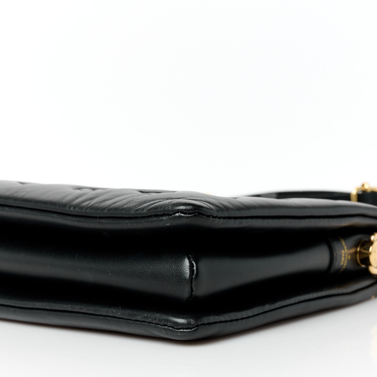 Louis Vuitton Lambskin Embossed Monogram Coussin PM Black 12 of 12