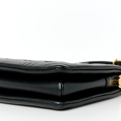Louis Vuitton Lambskin Embossed Monogram Coussin PM Black 12 of 12
