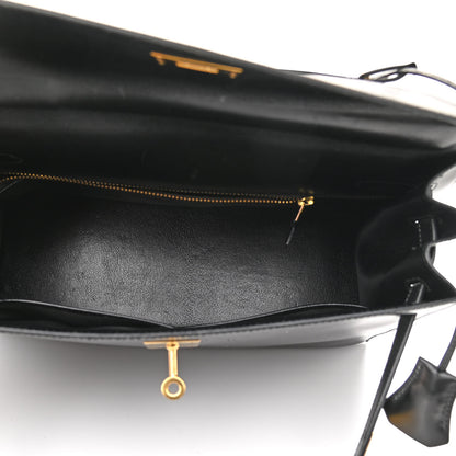 Hermes Box Kelly Sellier 32 Black 5 of 14