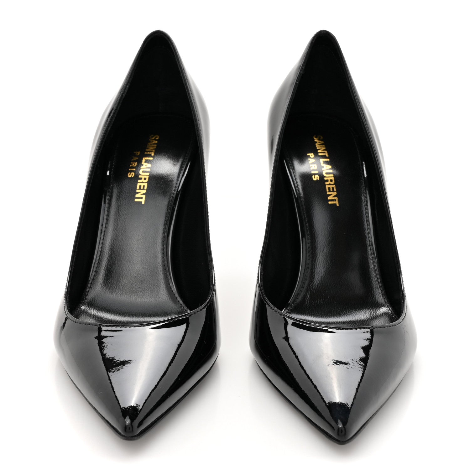 Saint Laurent Patent Opyum 85 Pumps 37 Black 3 of 10