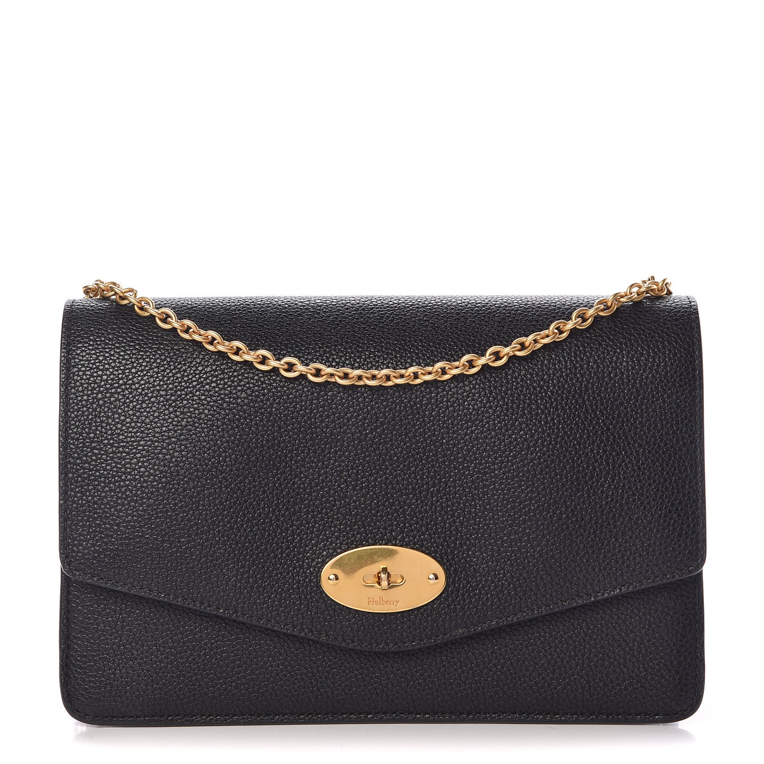 Mulberry Classic Grain Calfskin Medium Darley Black 1 of 12