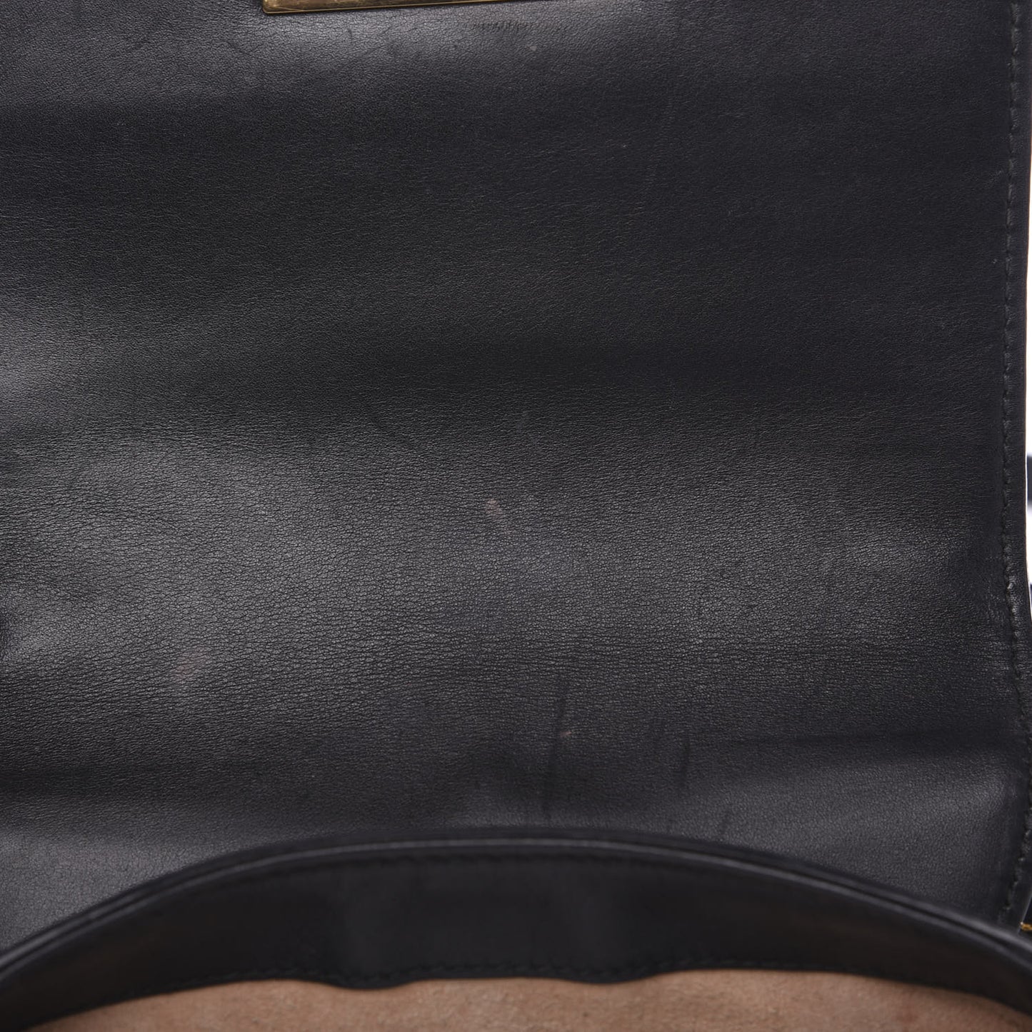 Guccissima Signature Padlock Backpack Black