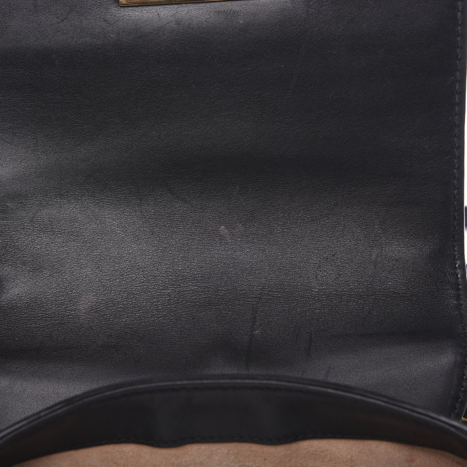 Gucci Guccissima Signature Padlock Backpack Black 7 of 15