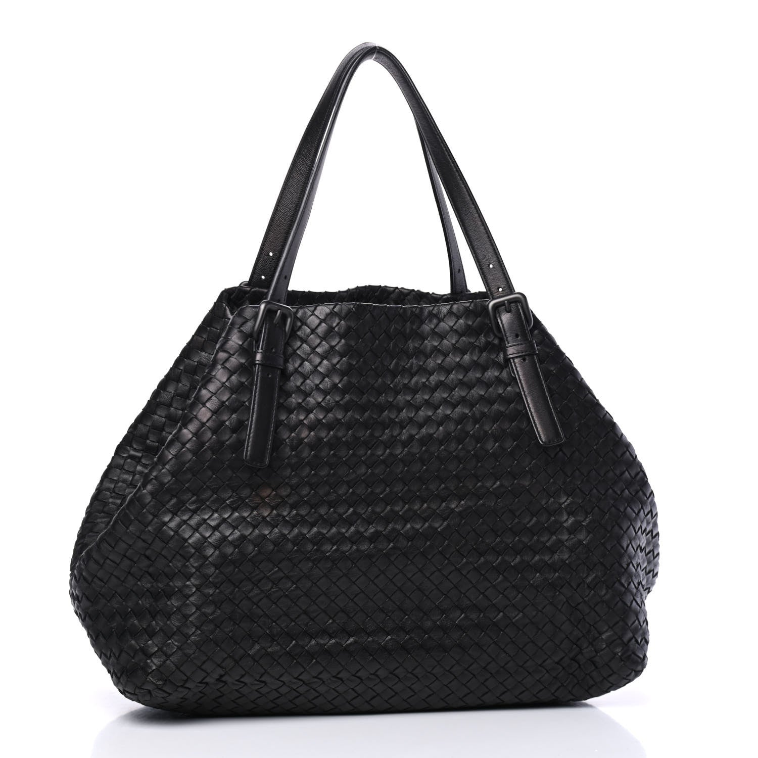 Bottega Veneta Nappa Intrecciato Large Seamless Tote Black 2 of 4