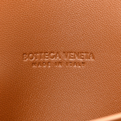 Bottega Veneta Suede Intrecciato Long Andiamo Top Handle Clutch Amber 6 of 10