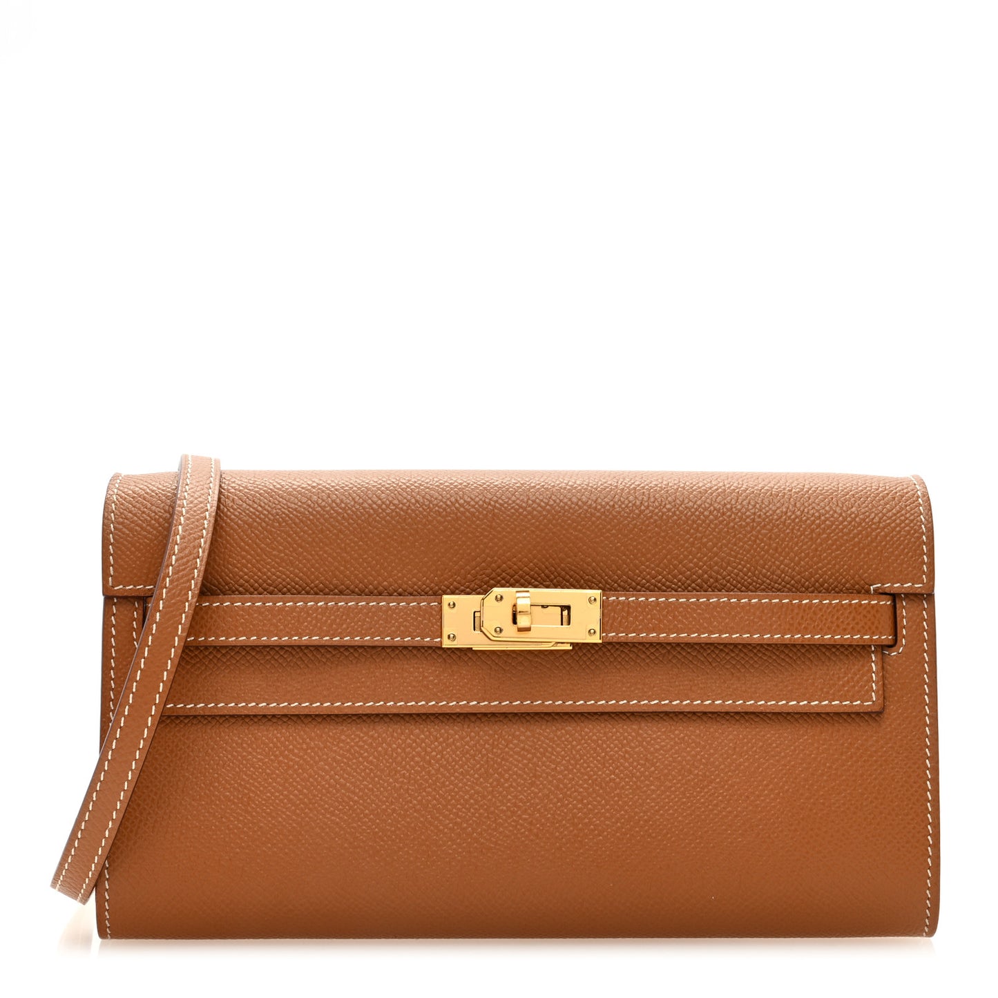Epsom Kelly Wallet To Go Gold