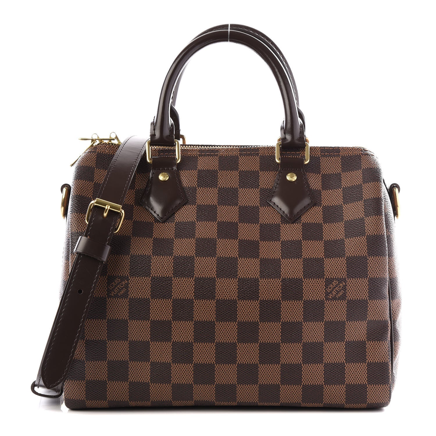 Louis Vuitton Damier Ebene Speedy Bandouliere 25 1 of 11