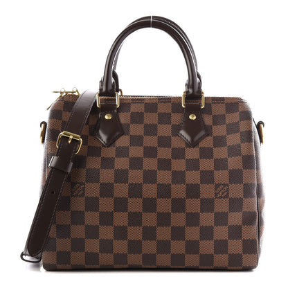 Louis Vuitton Damier Ebene Speedy Bandouliere 25 1 of 11