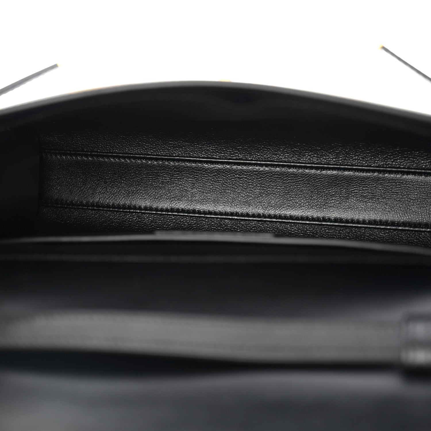 Saint Laurent Smooth Calfskin Small Manhattan Shoulder Bag Black 5 of 12