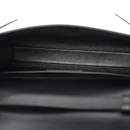 Saint Laurent Smooth Calfskin Small Manhattan Shoulder Bag Black 5 of 12