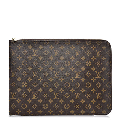 Louis Vuitton Monogram Poche Documents Portfolio Case 39 1 of 7