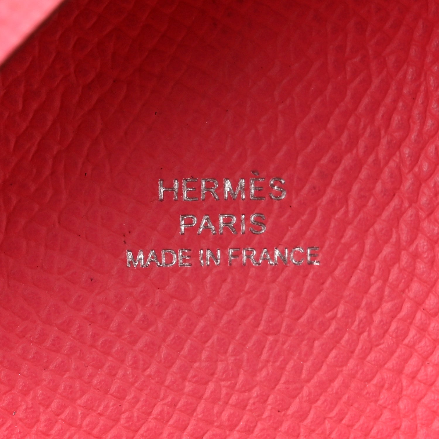Hermes Epsom Calvi Duo Card Case Rose Azalee 7 of 12